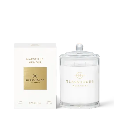 380g Triple Scented Soy Candle - Marseille Memoir