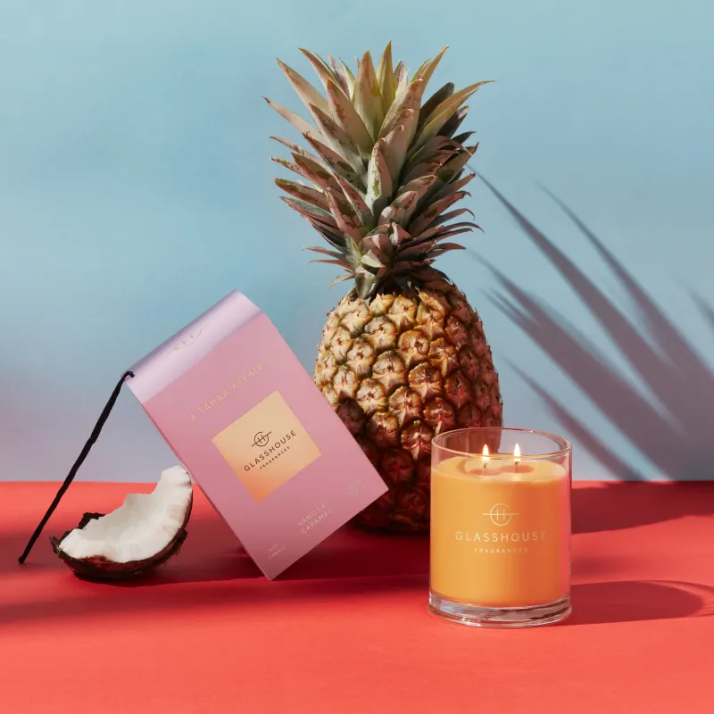 380g Triple Scented Soy Candle - A Tahaa Affair