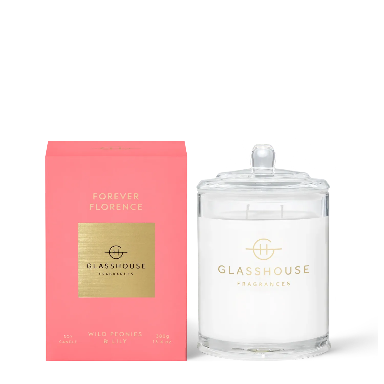 380g Triple Scented Soy Candle - Forever Florence