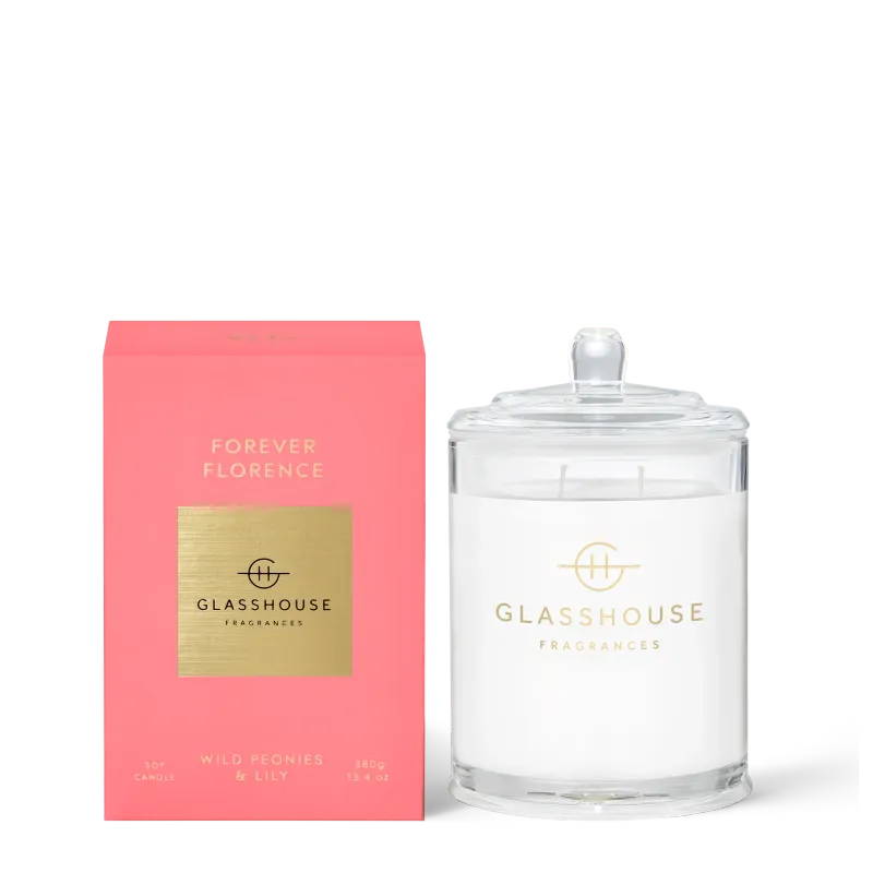 380g Triple Scented Soy Candle - Forever Florence