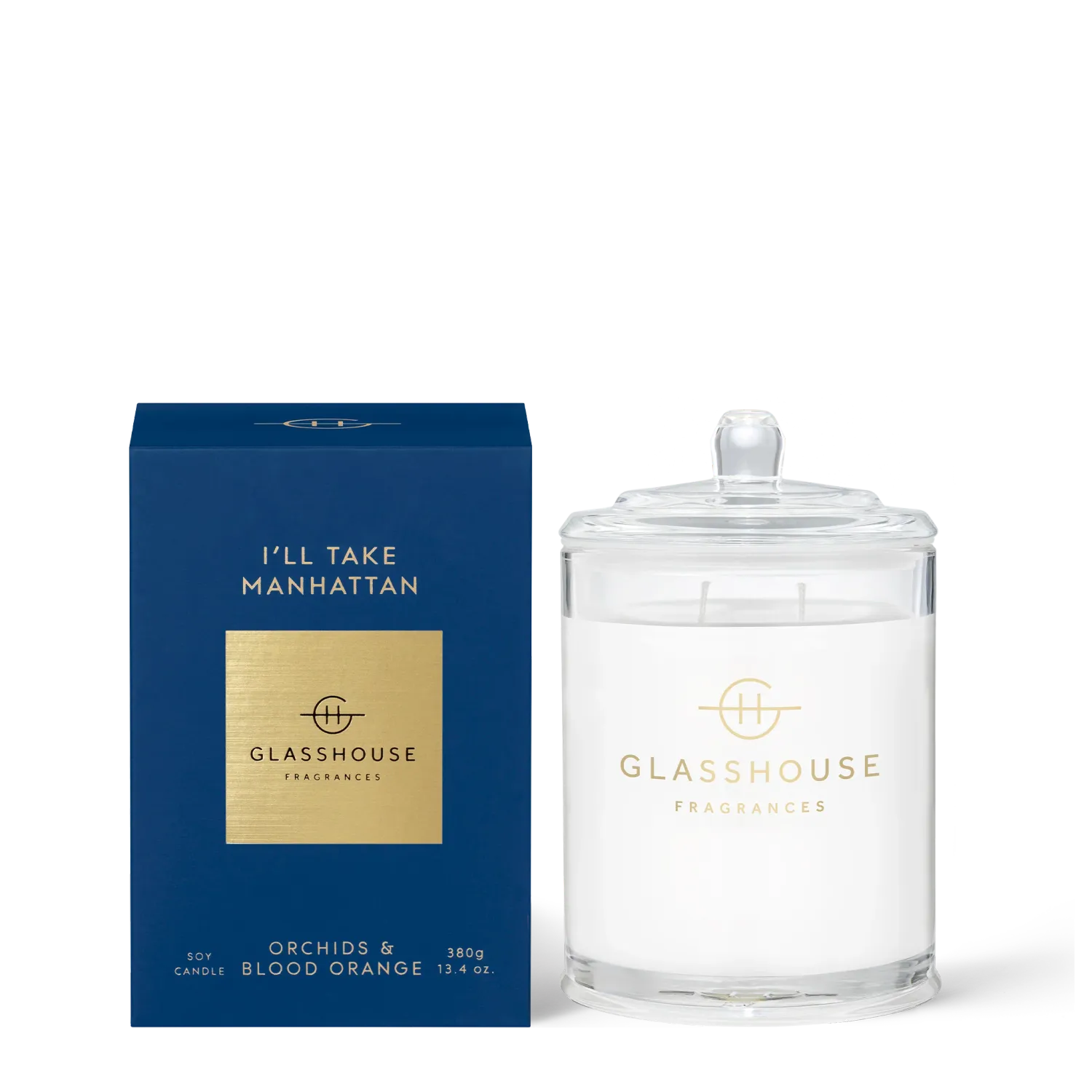 380g Triple Scented Soy Candle - I&#39;ll Take Manhattan
