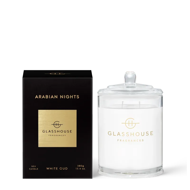 380g Triple Scented Soy Candle - Arabian Nights