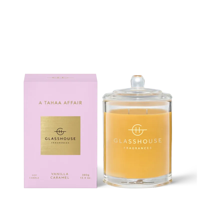 380g Triple Scented Soy Candle - A Tahaa Affair