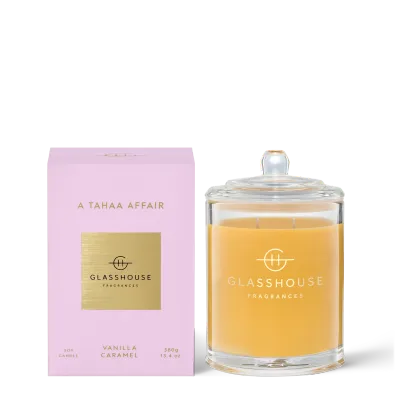 380g Triple Scented Soy Candle - A Tahaa Affair