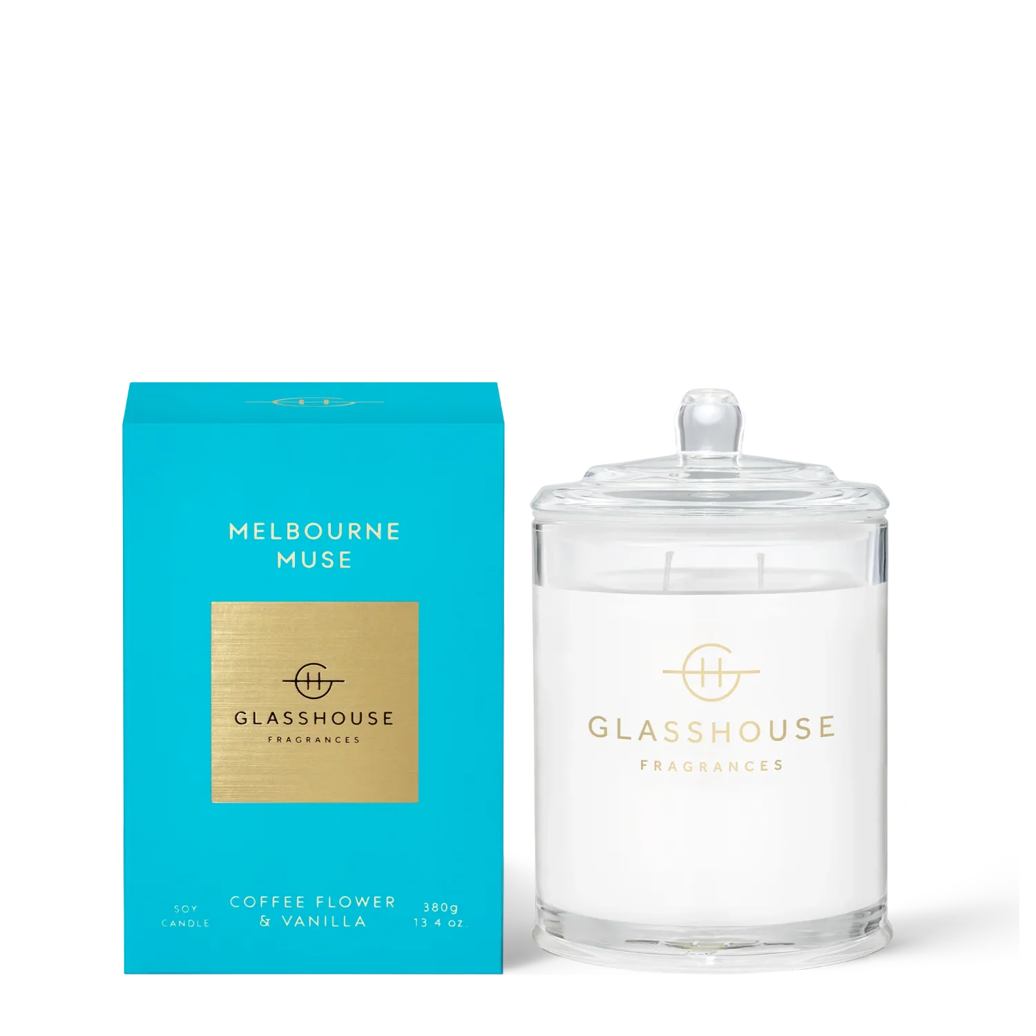 380g Triple Scented Soy Candle - Melbourne Muse