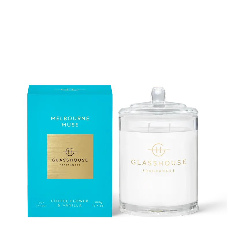 380g Triple Scented Soy Candle - Melbourne Muse