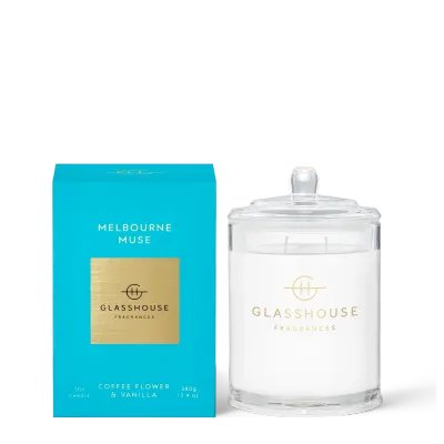 380g Triple Scented Soy Candle - Melbourne Muse