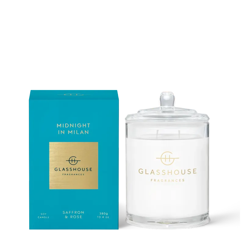 380g Triple Scented Soy Candle - Midnight In Milan