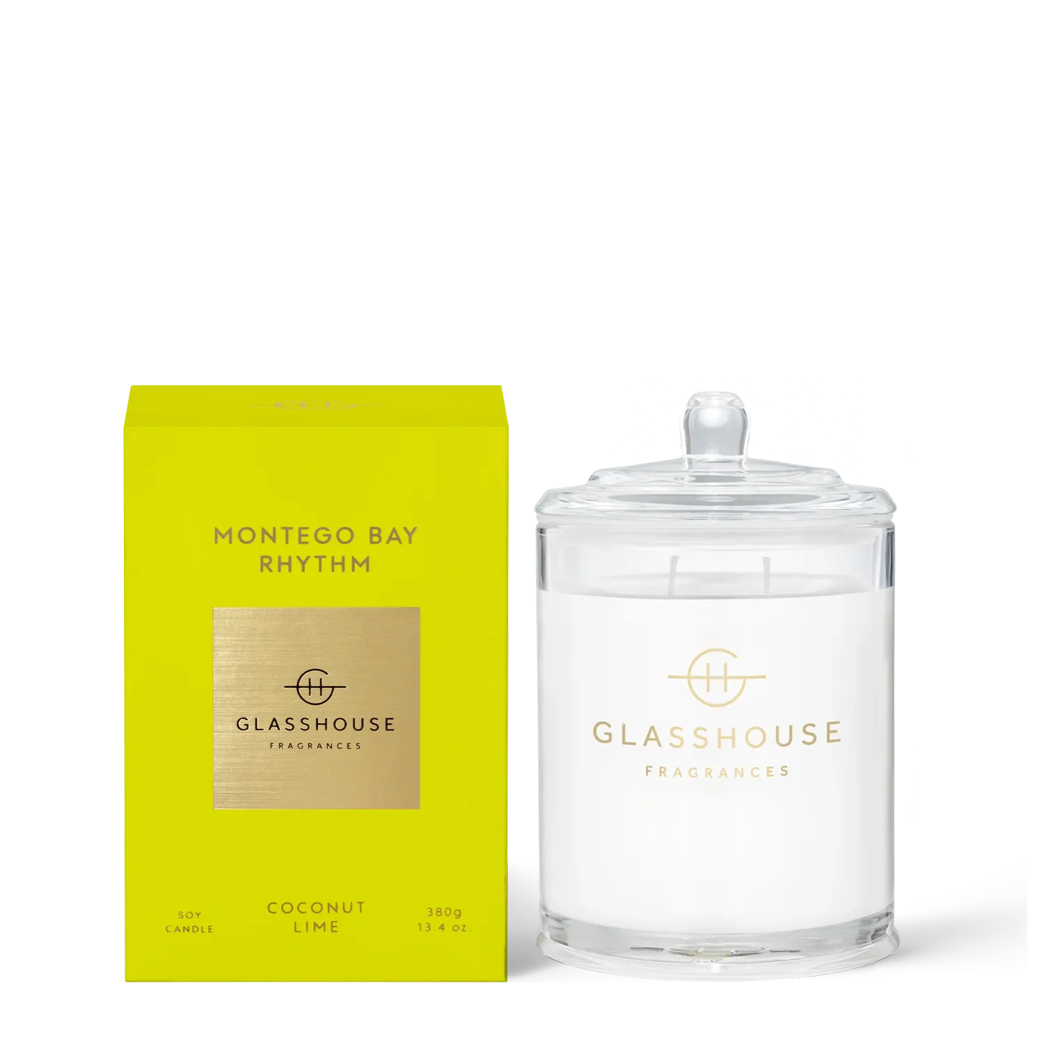 380g Triple Scented Soy Candle - Montego Bay Rhythm