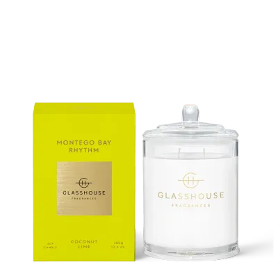 380g Triple Scented Soy Candle - Montego Bay Rhythm