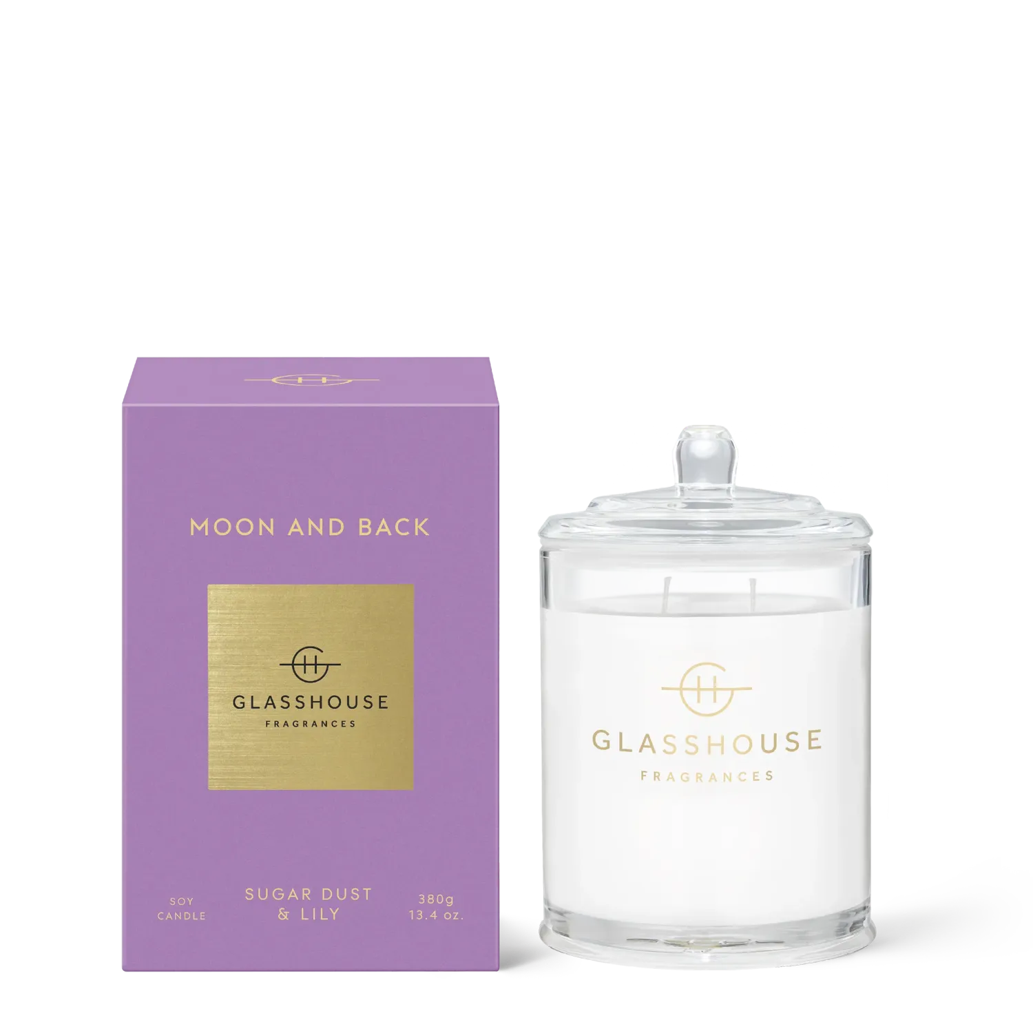 380g Triple Scented Soy Candle - Moon And Back