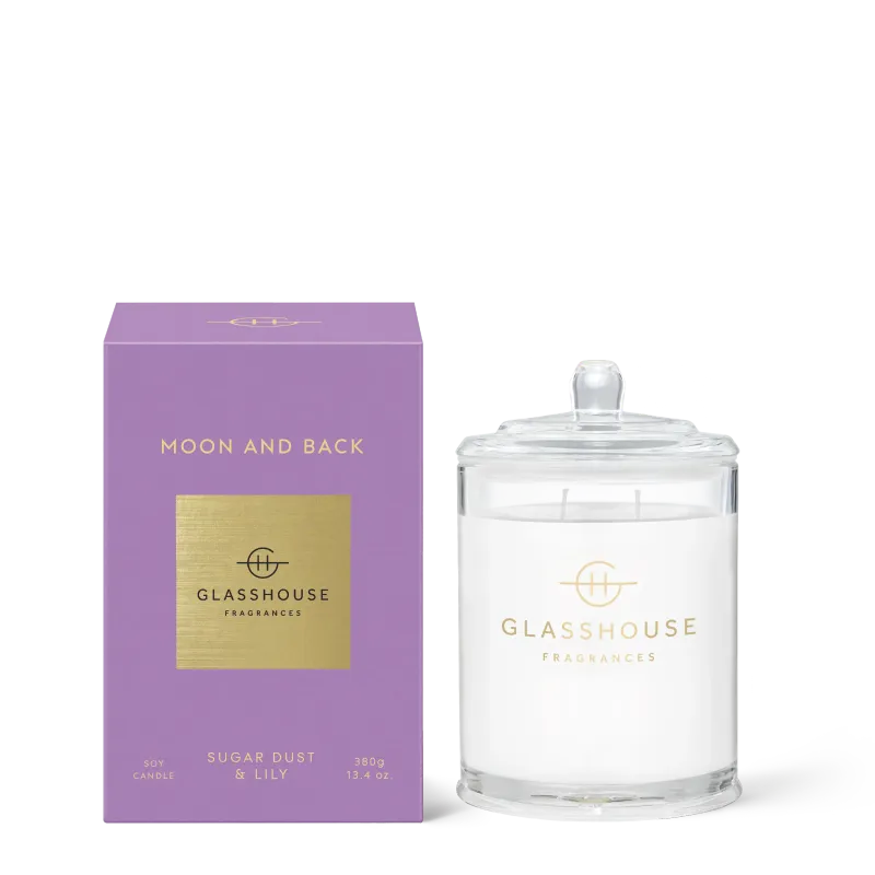 380g Triple Scented Soy Candle - Moon And Back