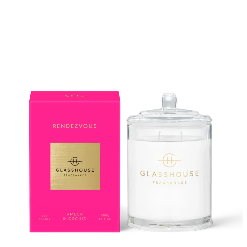 380 Triple Scented Soy Candle - Rendezvous