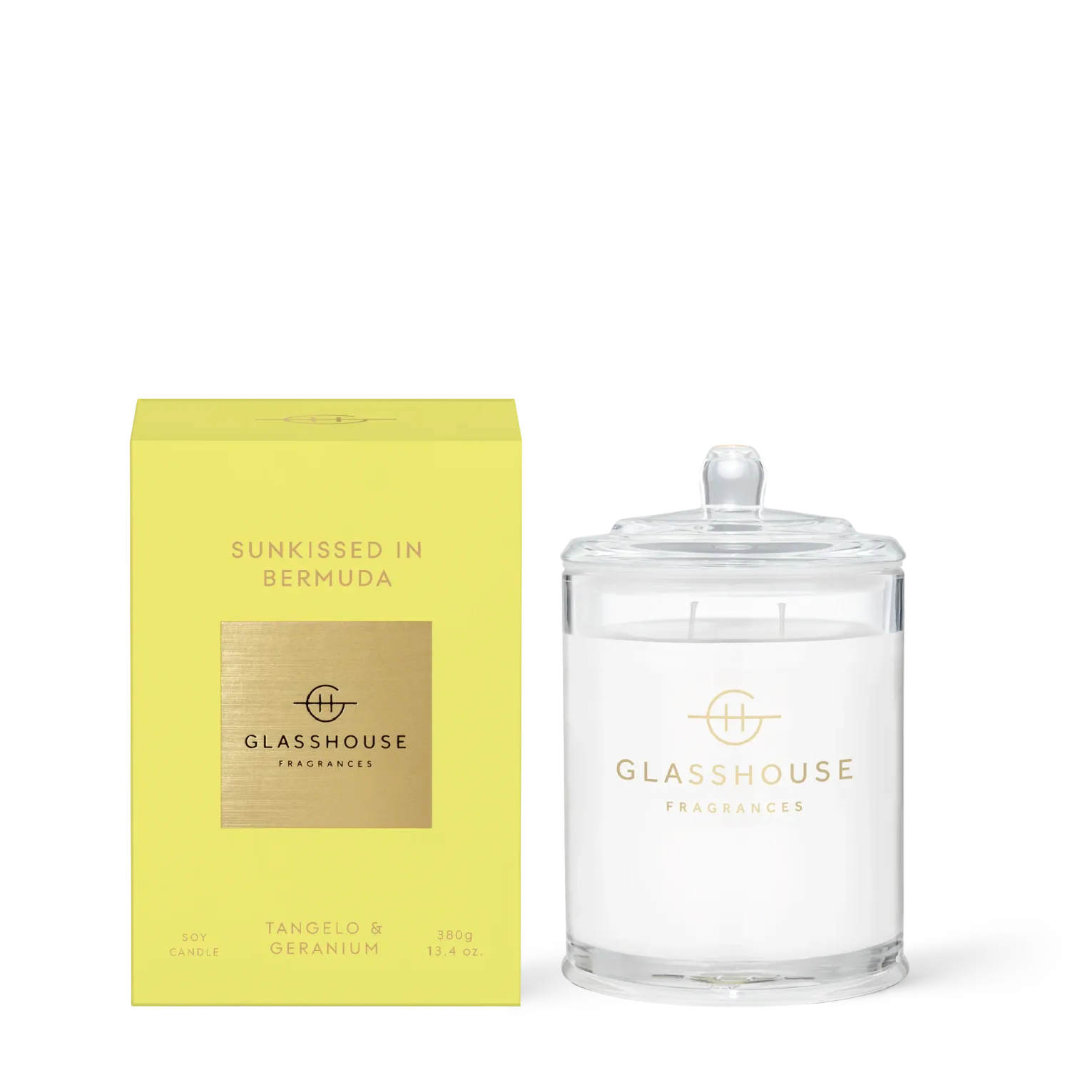 380g Triple Scented Soy Candle - Sunkissed In Bermuda