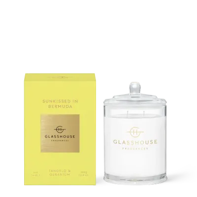 380g Triple Scented Soy Candle - Sunkissed In Bermuda