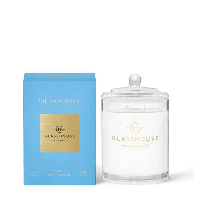380g Triple Scented Soy Candle - The Hamptons