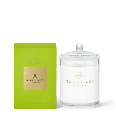 380g Triple Scented Soy Candle - We Meet In Saigon