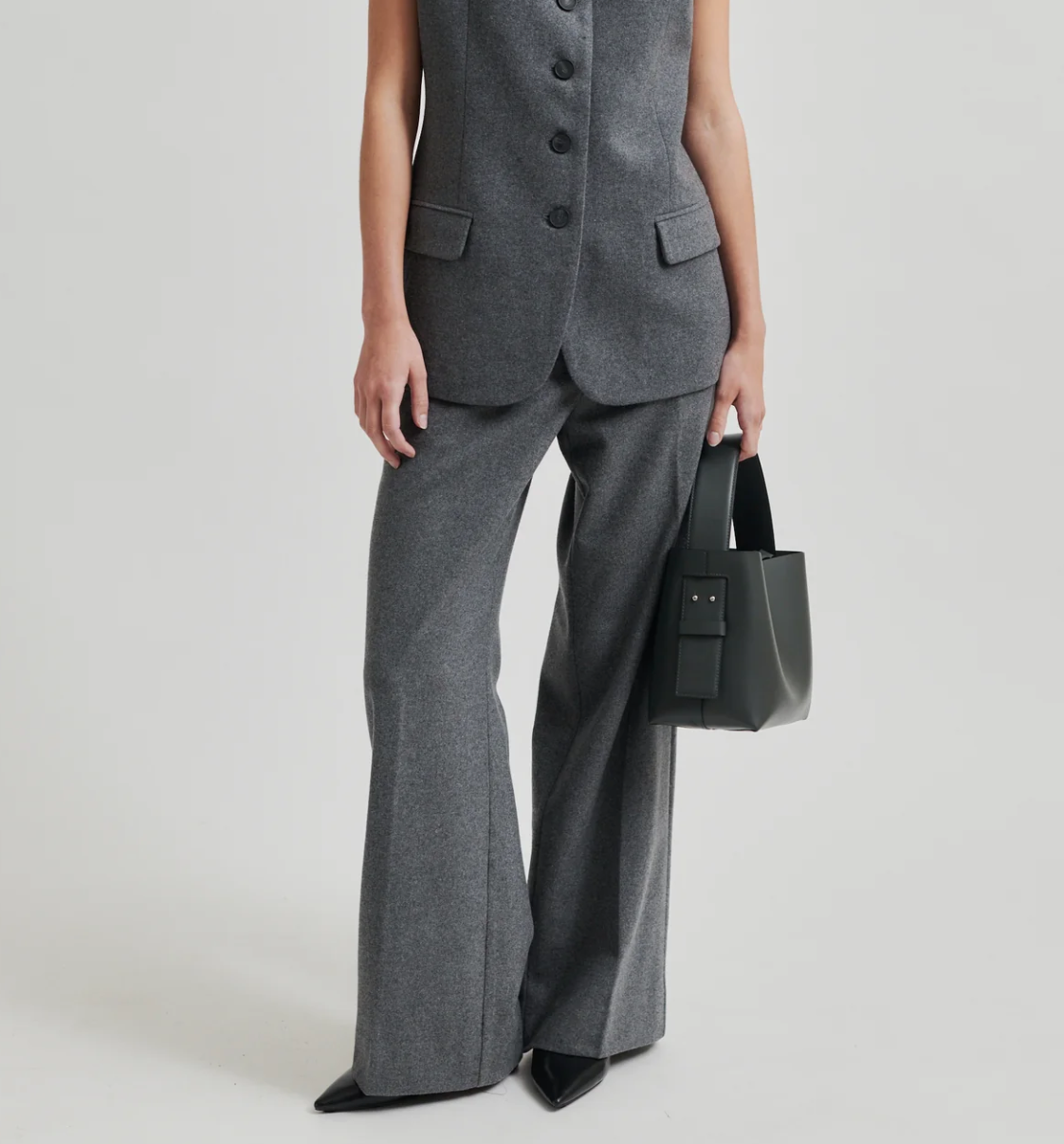 Daze Trousers - Grey Melange