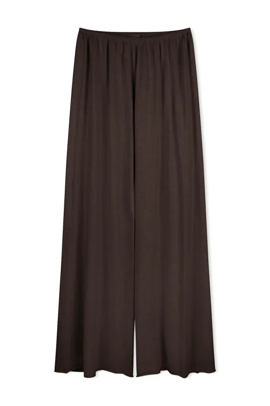 Cocoa Cotton Blend Knit Pant