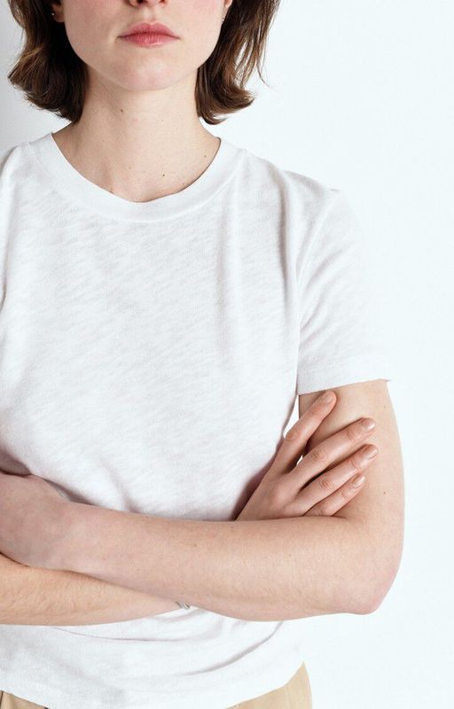 Sonoma T-Shirt Round Collar - White