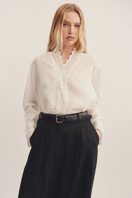 Grace Shirt - Vintage White