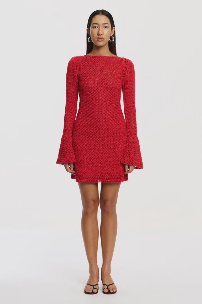 Oakleigh Mini Dress - Chilli