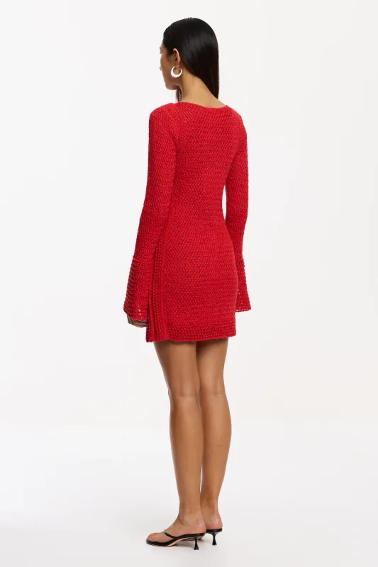 Oakleigh Mini Dress - Chilli