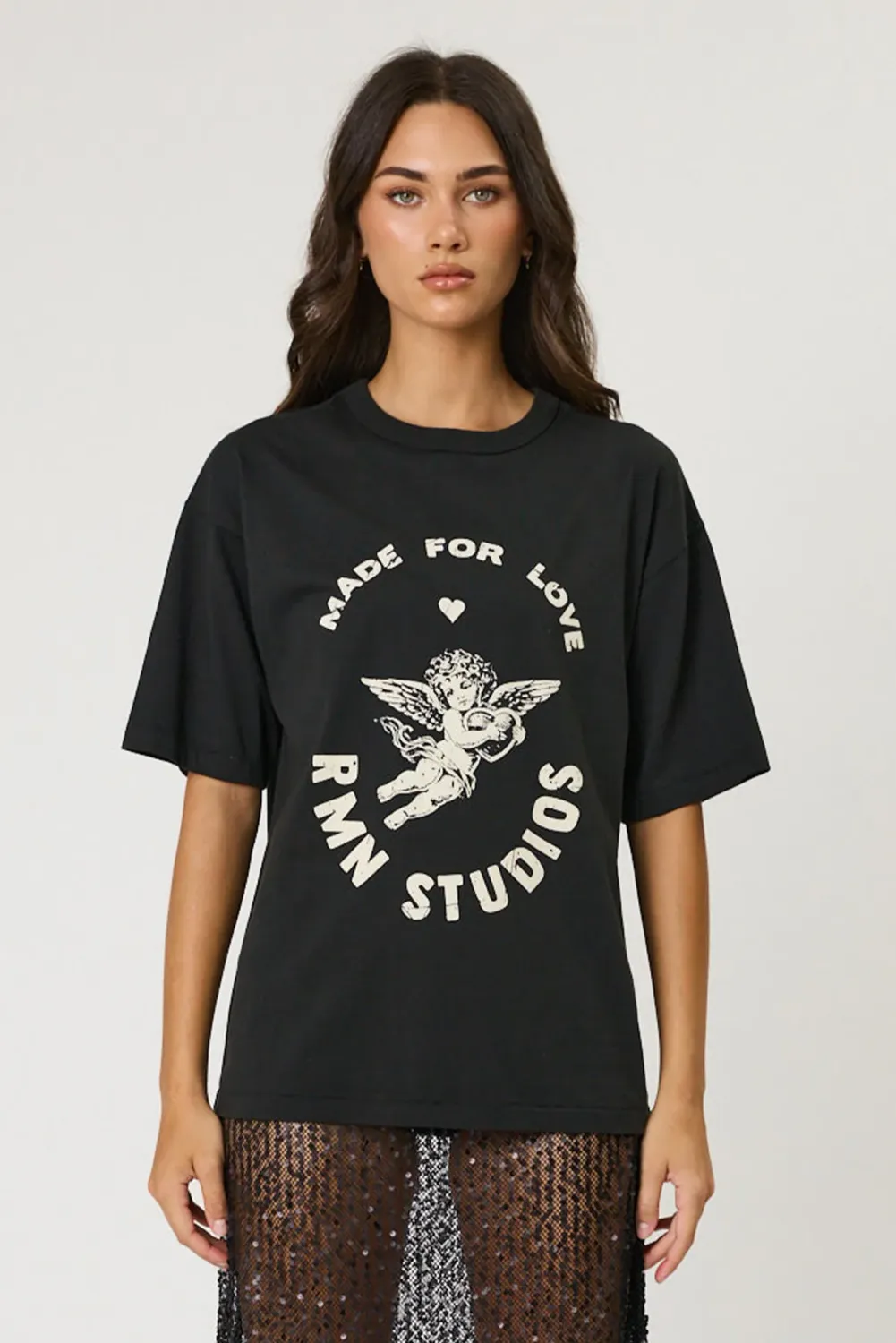 Lovestruck Tee - Washed Black