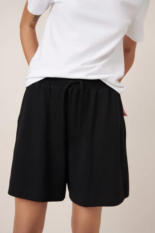 Drawcord Shorts - Black