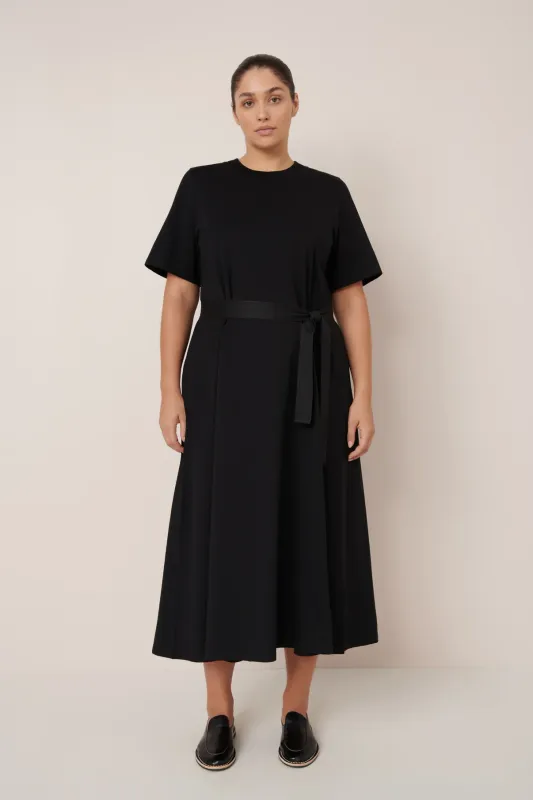 T-Shirt Swing Dress - Black