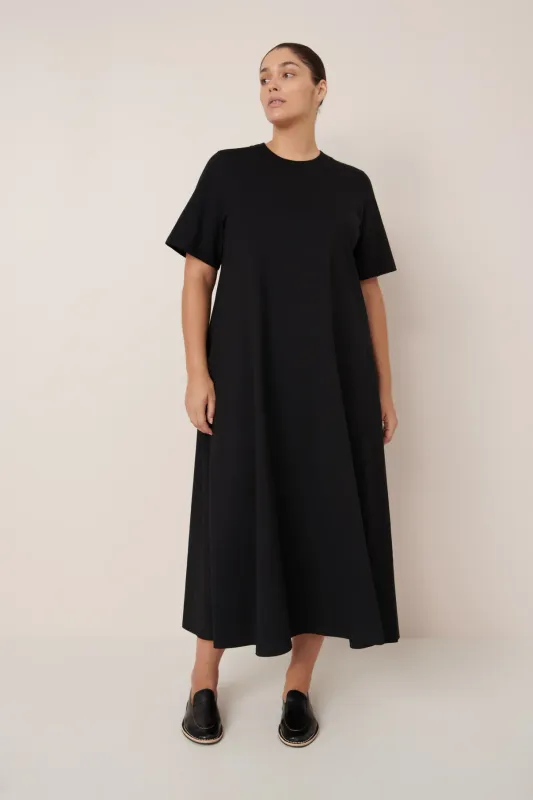 T-Shirt Swing Dress - Black
