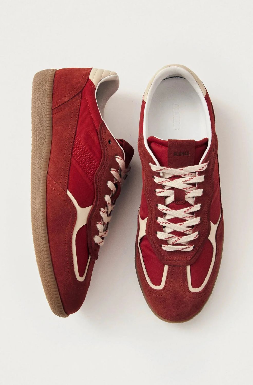 Tb.490 Rife Sheen Red Leather Sneakers