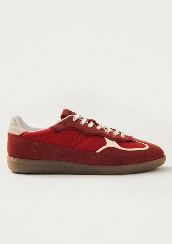 Tb.490 Rife Sheen Red Leather Sneakers