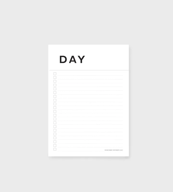 A5 DAY PLANNER
