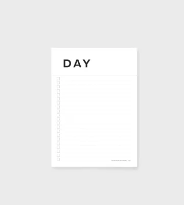 A5 DAY PLANNER