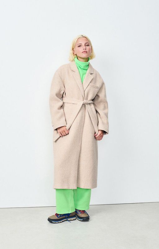 Nadabow Coat - Mastic