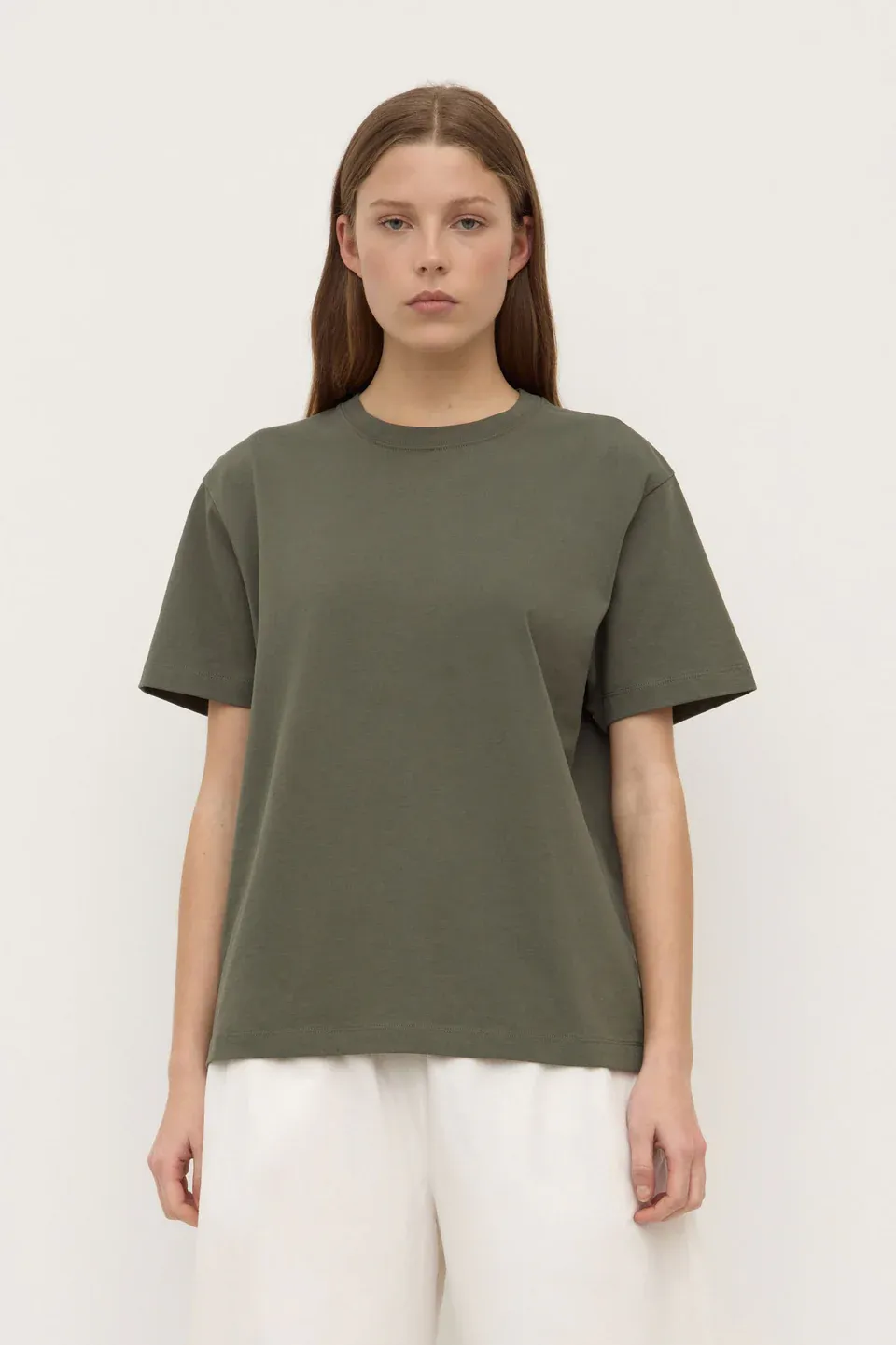 Base Tee - Moss