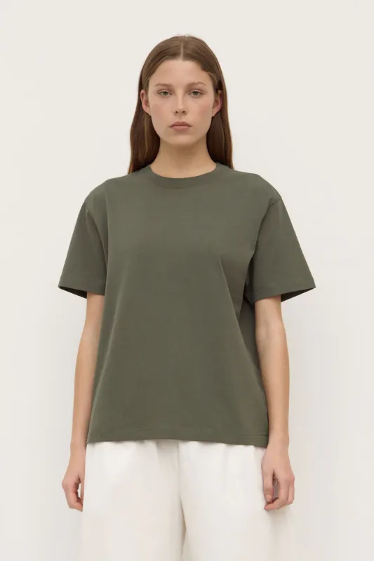 Base Tee - Moss