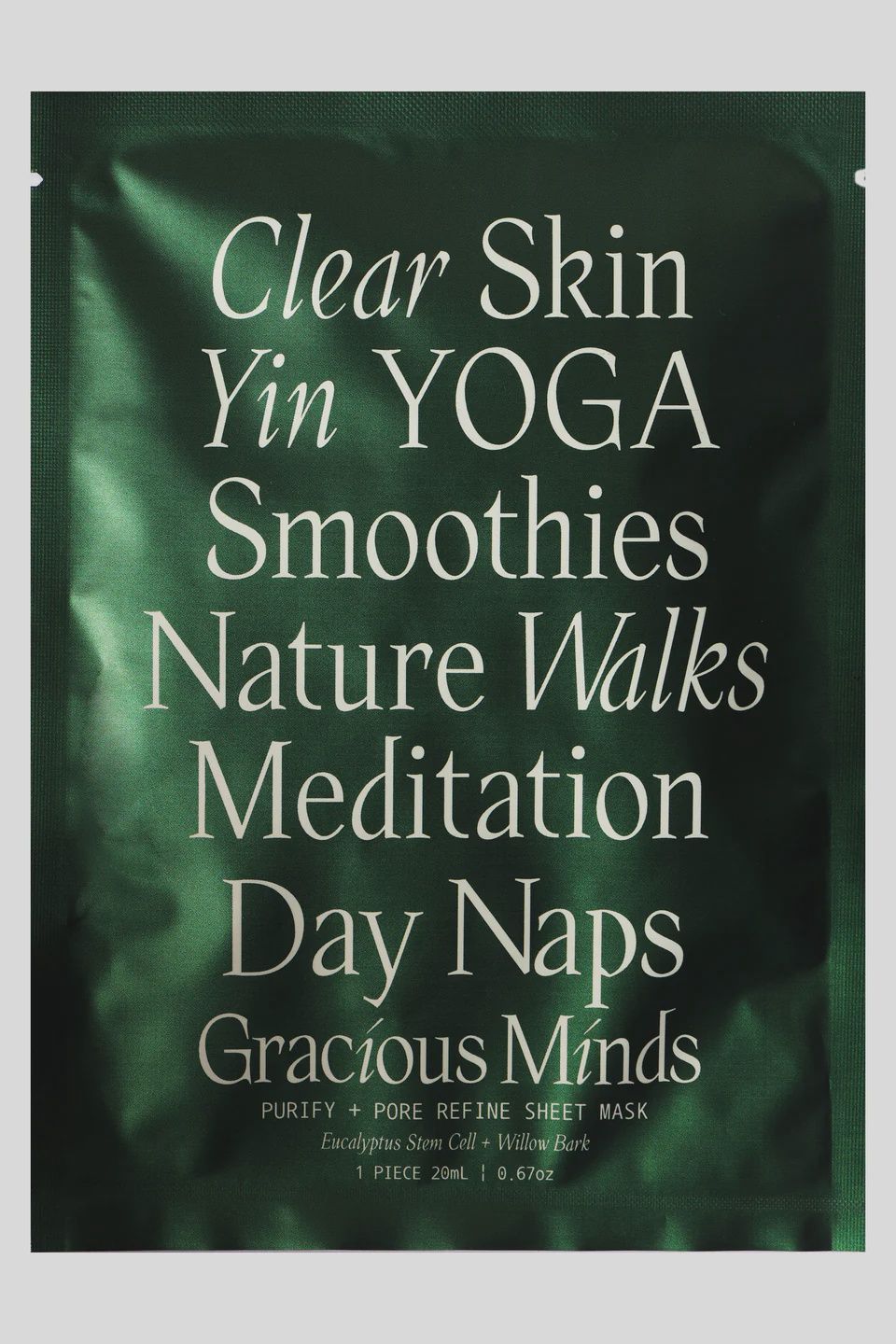 Purify and Pore Refine Sheet Mask