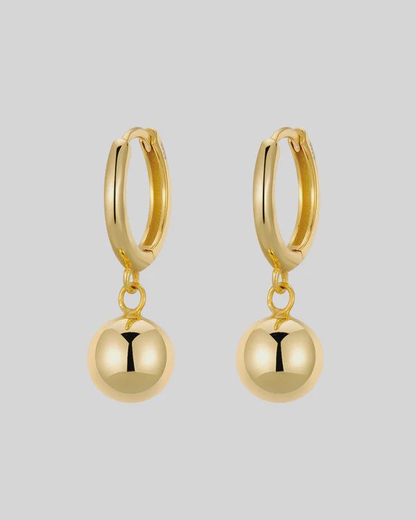 Orb Earrings - Gold