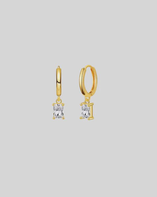 Arina Earrings - Diamante/Gold