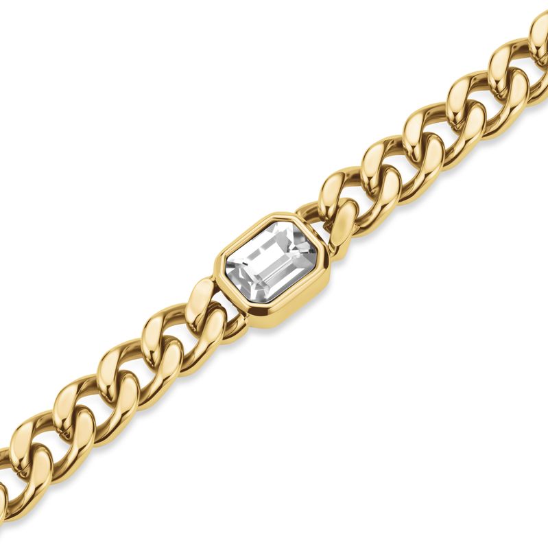 Iconic Octagon Choker - Gold