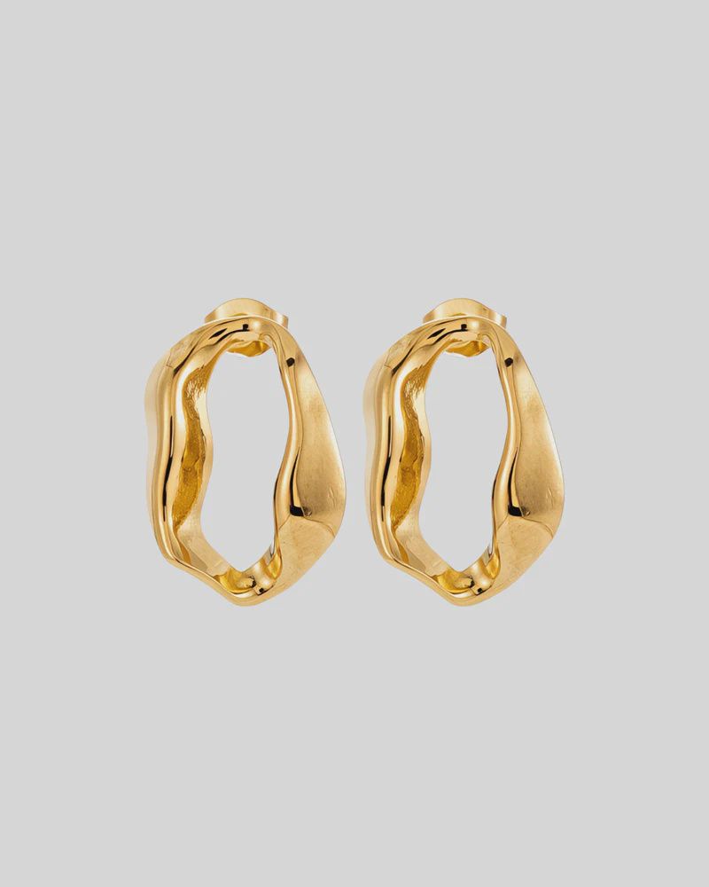 Aurora Earrings - Gold