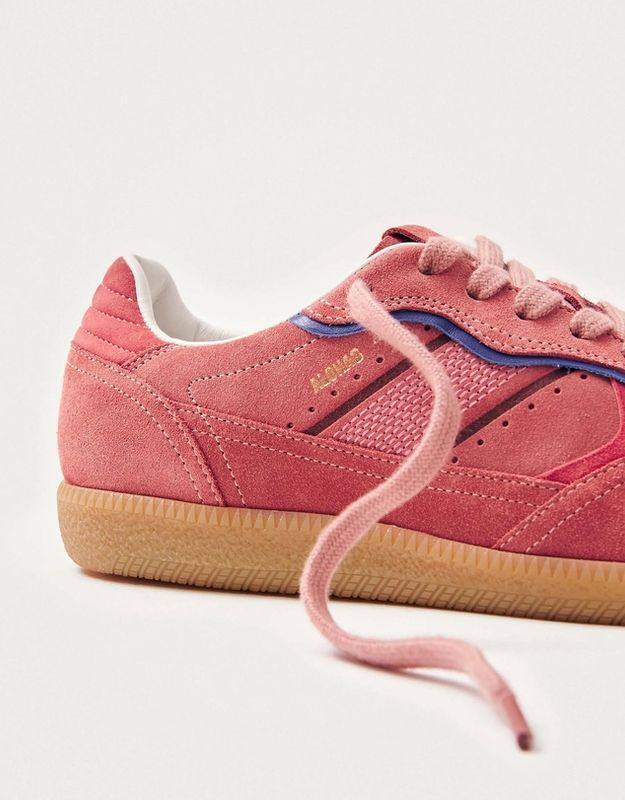 Tb.490 Rife Sea Pink Leather Sneakers
