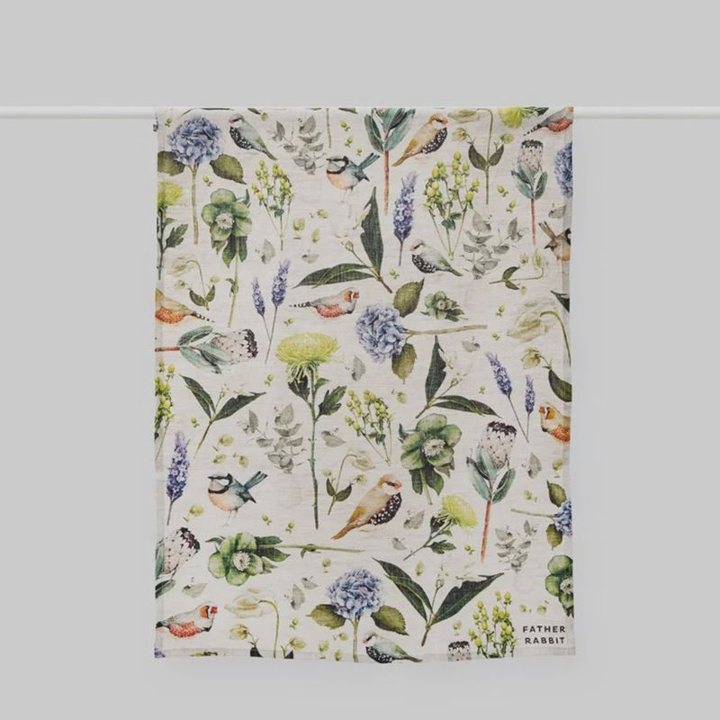 Tea Towel - Botanica / Natural