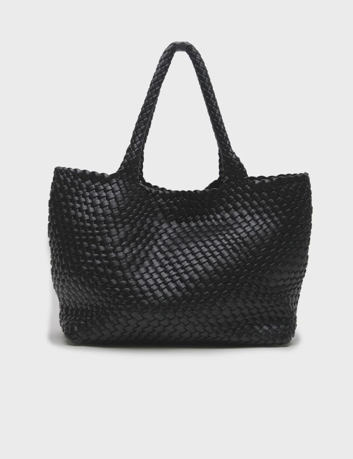 Woven Tote - Black