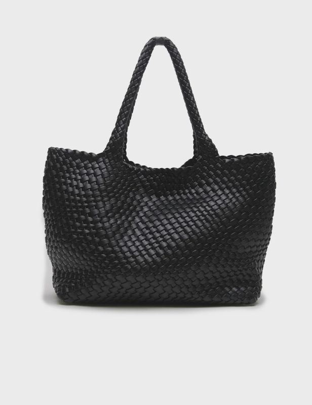 Woven Tote - Black