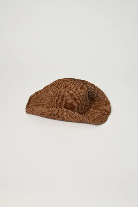 Sara Hat - Cola Raffia