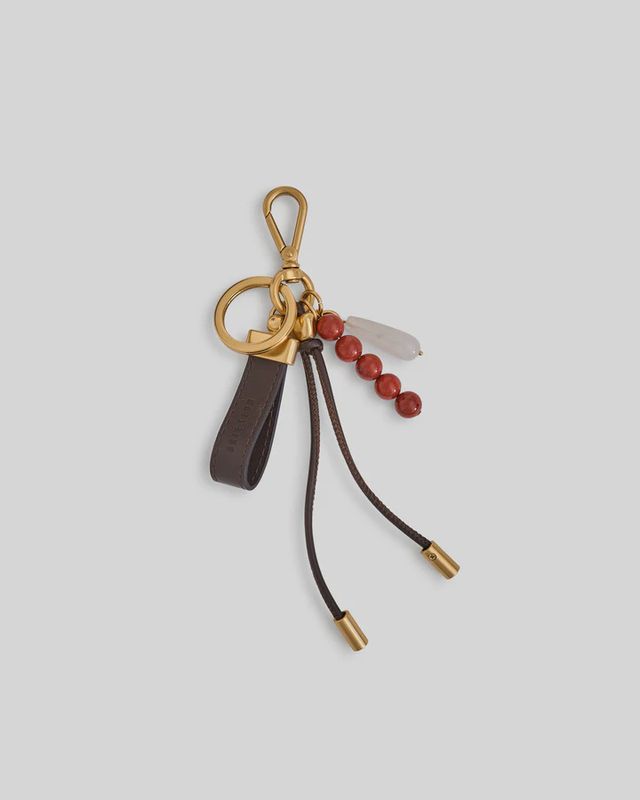 Fia Key Charm - Chocolate