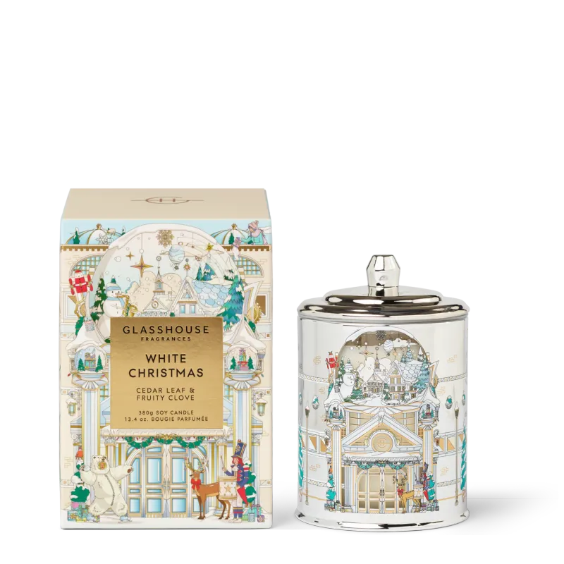 380g Candle - White Christmas